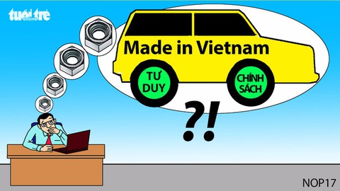Tư duy mới cho giấc mơ ôtô Việt - Ảnh 1. Tư duy mới cho giấc mơ ôtô Việt - Ảnh 1.