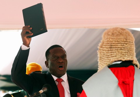 Cá sấu nhậm chức tổng thống Zimbabwe - Ảnh 1. Cá sấu nhậm chức tổng thống Zimbabwe - Ảnh 1.