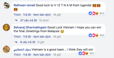 Dân mạng Hàn Quốc, Nhật Bản... liên tục cổ vũ U23 Việt Nam - Ảnh 8. Dân mạng Hàn Quốc, Nhật Bản... liên tục cổ vũ U23 Việt Nam - Ảnh 8.