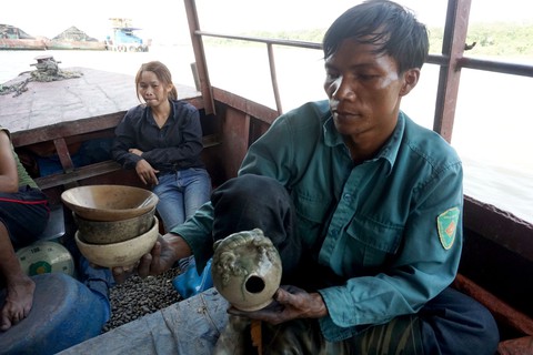 Những dòng sông cổ vật - kỳ 1: Chiến trận Bạch Đằng dưới sông Lục Đầu - Ảnh 3. Những dòng sông cổ vật - kỳ 1: Chiến trận Bạch Đằng dưới sông Lục Đầu - Ảnh 3.