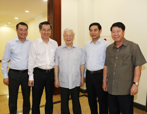 Giới thiệu Tổng bí thư Nguyễn Phú Trọng để Quốc hội bầu làm chủ tịch nước - Ảnh 1. Giới thiệu Tổng bí thư Nguyễn Phú Trọng để Quốc hội bầu làm chủ tịch nước - Ảnh 1.
