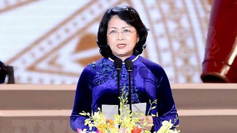 Bà Đặng Thị Ngọc Thịnh giữ quyền chủ tịch nước - Ảnh 1. Bà Đặng Thị Ngọc Thịnh giữ quyền chủ tịch nước - Ảnh 1.