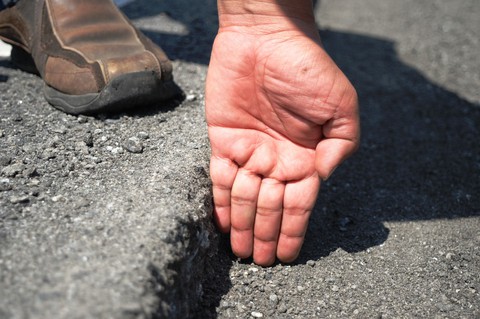 Bóc tách sâu 8cm vá cao tốc Đà Nẵng - Quảng Ngãi - Ảnh 12. Bóc tách sâu 8cm vá cao tốc Đà Nẵng - Quảng Ngãi - Ảnh 12.