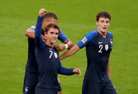 Griezmann lập cú đúp, Pháp thắng ngược Đức tại Stade de France - Ảnh 3. Griezmann lập cú đúp, Pháp thắng ngược Đức tại Stade de France - Ảnh 3.