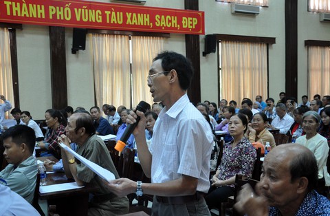 Vũng Tàu đối thoại với 200 hộ dân trong dự án kéo dài 22 năm - Ảnh 2. Vũng Tàu đối thoại với 200 hộ dân trong dự án kéo dài 22 năm - Ảnh 2.