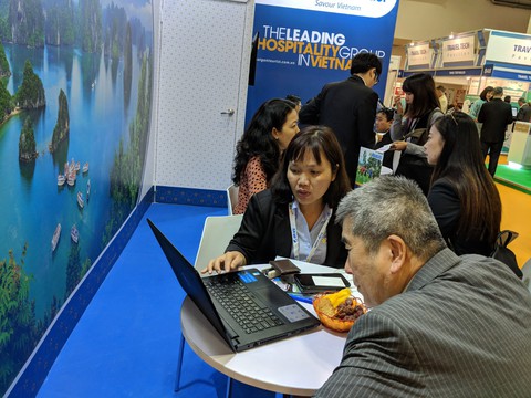 Du lịch Việt Nam kéo khách quốc tế từ Hội chợ ITB châu Á Singapore 2018 - Ảnh 1. Du lịch Việt Nam kéo khách quốc tế từ Hội chợ ITB châu Á Singapore 2018 - Ảnh 1.