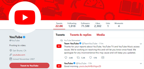YouTube gặp sự cố trên toàn cầu - Ảnh 4. YouTube gặp sự cố trên toàn cầu - Ảnh 4.