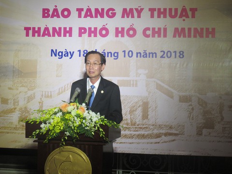 Bảo tàng Mỹ thuật TP.HCM tỏa sáng trong đêm - Ảnh 2. Bảo tàng Mỹ thuật TP.HCM tỏa sáng trong đêm - Ảnh 2.