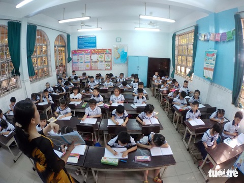 Nghịch lý trường lớp ở TP.HCM: nơi 4.500 học sinh, nơi chỉ 210 - Ảnh 7. Nghịch lý trường lớp ở TP.HCM: nơi 4.500 học sinh, nơi chỉ 210 - Ảnh 7.
