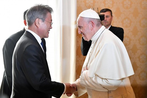 Giáo hoàng Francis cân nhắc chuyến thăm Triều Tiên - Ảnh 1. Giáo hoàng Francis cân nhắc chuyến thăm Triều Tiên - Ảnh 1.