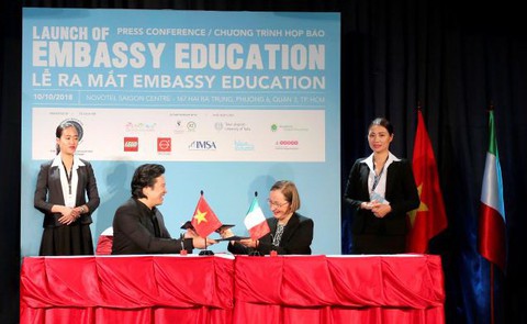 EMBASSY EDUCATION tham gia hệ thống giáo dục quốc tế Việt Nam - Ảnh 2. EMBASSY EDUCATION tham gia hệ thống giáo dục quốc tế Việt Nam - Ảnh 2.