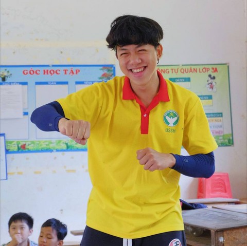 Gặp người nhỏ tuổi nhất chuyến tàu Thanh niên Đông Nam Á - Ảnh 5. Gặp người nhỏ tuổi nhất chuyến tàu Thanh niên Đông Nam Á - Ảnh 5.