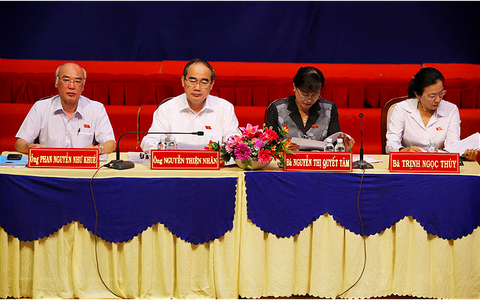 Việc xử lý các vấn đề tại Thủ Thiêm sẽ được đẩy tốc độ cao hơn nữa - Ảnh 1. Việc xử lý các vấn đề tại Thủ Thiêm sẽ được đẩy tốc độ cao hơn nữa - Ảnh 1.