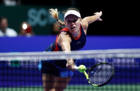 WTA Finals 2018: ĐKVĐ Wozniacki thua sốc Pliskova ở trận ra quân - Ảnh 2. WTA Finals 2018: ĐKVĐ Wozniacki thua sốc Pliskova ở trận ra quân - Ảnh 2.