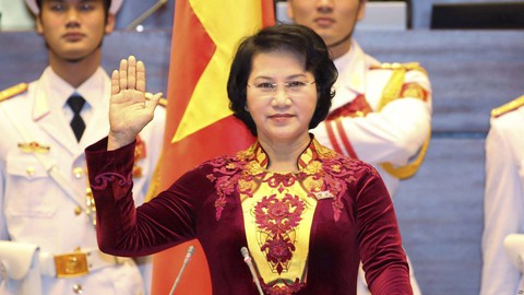 Bà Nguyễn Thị Kim Ngân đứng đầu trong cả 3 lần lấy phiếu tín nhiệm - Ảnh 1. Bà Nguyễn Thị Kim Ngân đứng đầu trong cả 3 lần lấy phiếu tín nhiệm - Ảnh 1.