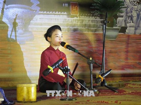 13 tỉnh, thành tham dự Liên hoan ca trù toàn quốc năm 2018 - Ảnh 1. 13 tỉnh, thành tham dự Liên hoan ca trù toàn quốc năm 2018 - Ảnh 1.