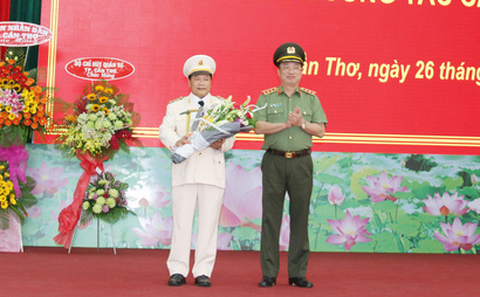 Công an TP Cần Thơ có giám đốc mới - Ảnh 1. Công an TP Cần Thơ có giám đốc mới - Ảnh 1.
