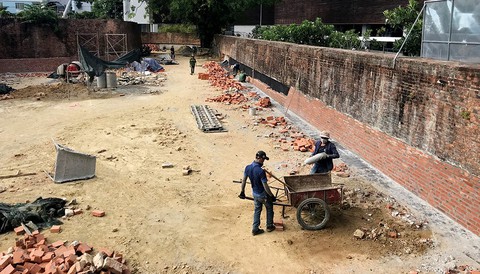 160 năm ngày Đà Nẵng kháng Pháp - Kỳ cuối: Phục dựng thành Điện Hải - Ảnh 4. 160 năm ngày Đà Nẵng kháng Pháp - Kỳ cuối: Phục dựng thành Điện Hải - Ảnh 4.