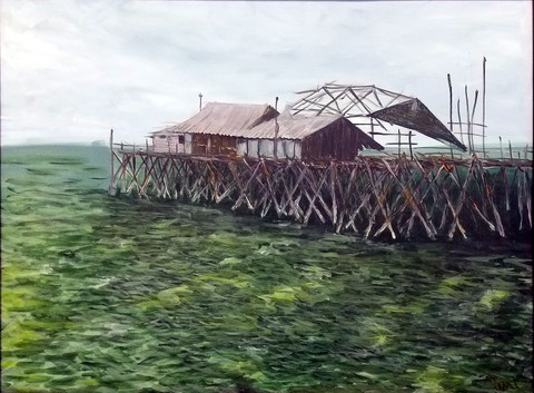 Giấc mơ màu - tranh của nhiếp ảnh gia và nhà báo - Ảnh 5. Giấc mơ màu - tranh của nhiếp ảnh gia và nhà báo - Ảnh 5.