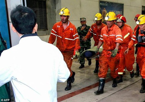 Sập hầm mỏ tại Trung Quốc: xác nhận 21 người thiệt mạng - Ảnh 1. Sập hầm mỏ tại Trung Quốc: xác nhận 21 người thiệt mạng - Ảnh 1.
