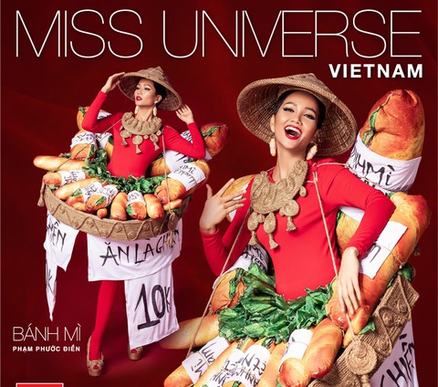 H’Hen Niê khoác Bánh mì, Phố cổ hay Ngũ hổ ở Hoa hậu Hoàn vũ 2018? - Ảnh 2. H’Hen Niê khoác Bánh mì, Phố cổ hay Ngũ hổ ở Hoa hậu Hoàn vũ 2018? - Ảnh 2.