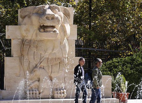 Bảo tàng cổ đại ở thủ đô Syria mở cửa trở lại sau 6 năm - Ảnh 1. Bảo tàng cổ đại ở thủ đô Syria mở cửa trở lại sau 6 năm - Ảnh 1.