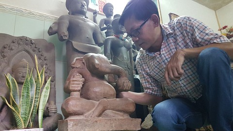 Những dòng sông cổ vật - kỳ 5: Báu vật trong dòng Cổ Chiên - Ảnh 3. Những dòng sông cổ vật - kỳ 5: Báu vật trong dòng Cổ Chiên - Ảnh 3.