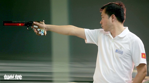 Hoàng Xuân Vinh: Tôi nỗ lực để có mặt tại Olympic 2020 - Ảnh 1. Hoàng Xuân Vinh: Tôi nỗ lực để có mặt tại Olympic 2020 - Ảnh 1.