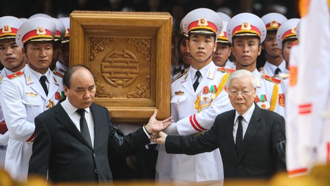Nguyên Tổng bí thư Đỗ Mười đã về với đất mẹ - Ảnh 4. Nguyên Tổng bí thư Đỗ Mười đã về với đất mẹ - Ảnh 4.