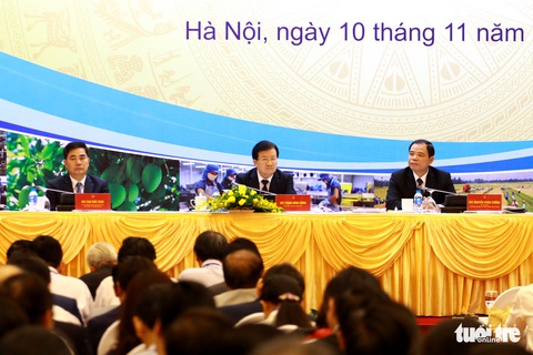Tái cơ cấu nông nghiệp: Dân phải được dùng sản phẩm ngon nhất - Ảnh 1. Tái cơ cấu nông nghiệp: Dân phải được dùng sản phẩm ngon nhất - Ảnh 1.