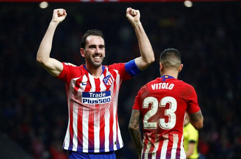 Nén đau, Godin ghi bàn thắng vàng cho Atletico Madrid - Ảnh 2. Nén đau, Godin ghi bàn thắng vàng cho Atletico Madrid - Ảnh 2.