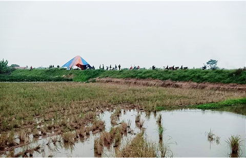 Nghi án nữ chủ tiệm cắt tóc bị sát hại, đốt xác - Ảnh 1. Nghi án nữ chủ tiệm cắt tóc bị sát hại, đốt xác - Ảnh 1.