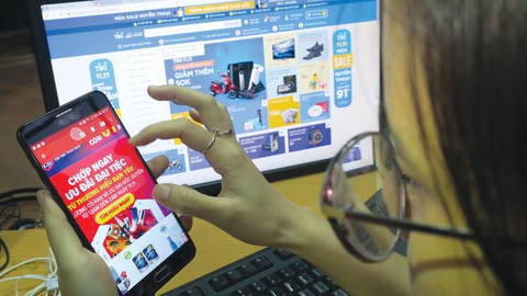 Mua hàng online ngày độc thân - Ảnh 1. Mua hàng online ngày độc thân - Ảnh 1.