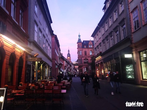 Theo chân du khách Việt khám phá thành phố cổ Heidelberg - Ảnh 1. Theo chân du khách Việt khám phá thành phố cổ Heidelberg - Ảnh 1.