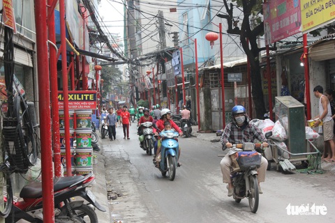 Hà Nội vừa đồng phục hóa thêm một tuyến phố - Ảnh 3. Hà Nội vừa đồng phục hóa thêm một tuyến phố - Ảnh 3.