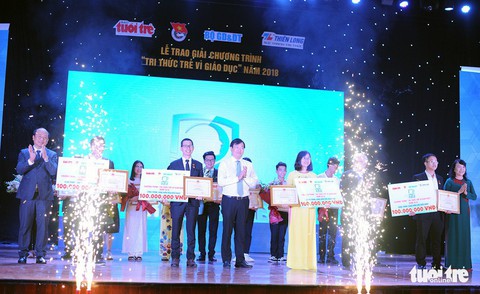 Bất ngờ Tri thức trẻ vì giáo dục 2018 - Ảnh 1. Bất ngờ Tri thức trẻ vì giáo dục 2018 - Ảnh 1.