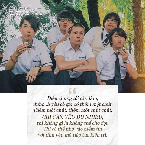 Ngôn tình thanh xuân trong Năm tháng ấy tôi từng theo đuổi em - Ảnh 1. Ngôn tình thanh xuân trong Năm tháng ấy tôi từng theo đuổi em - Ảnh 1.