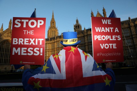 Brexit bắt đầu tìm đường vượt vũ môn Quốc hội Anh - Ảnh 1. Brexit bắt đầu tìm đường vượt vũ môn Quốc hội Anh - Ảnh 1.