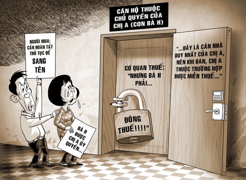 Con bán nhà, mẹ chịu thuế - Ảnh 1. Con bán nhà, mẹ chịu thuế - Ảnh 1.