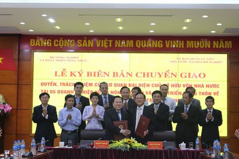 Chuyển giao 5 đại gia nông nghiệp về siêu ủy ban - Ảnh 1. Chuyển giao 5 đại gia nông nghiệp về siêu ủy ban - Ảnh 1.