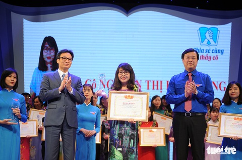 Tôn vinh thầy, cô giáo dạy trẻ khuyết tật - Ảnh 1. Tôn vinh thầy, cô giáo dạy trẻ khuyết tật - Ảnh 1.