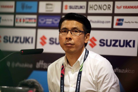 HLV Tan Cheng Hoe: Cầu thủ Malaysia có chút run rẩy khi tấn công - Ảnh 1. HLV Tan Cheng Hoe: Cầu thủ Malaysia có chút run rẩy khi tấn công - Ảnh 1.