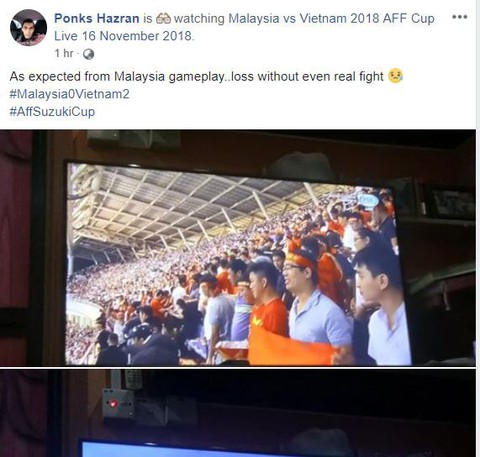 Cổ động viên Malaysia giận dữ vì thất bại của đội nhà - Ảnh 2. Cổ động viên Malaysia giận dữ vì thất bại của đội nhà - Ảnh 2.