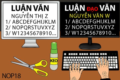 Vui buồn nghề giáo: Trao văn và đạo văn - Ảnh 1. Vui buồn nghề giáo: Trao văn và đạo văn - Ảnh 1.