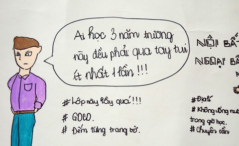 Ngày nhà giáo, học trò làm những câu nói huyền thoại của thầy cô - Ảnh 6. Ngày nhà giáo, học trò làm những câu nói huyền thoại của thầy cô - Ảnh 6.