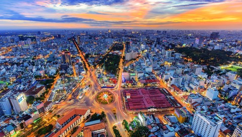 Bộ ảnh Sài Gòn tuyệt đẹp chụp từ trên cao - Ảnh 1. Bộ ảnh Sài Gòn tuyệt đẹp chụp từ trên cao - Ảnh 1.