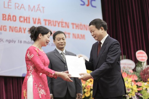 Ra mắt Viện Đào tạo báo chí và truyền thông - Ảnh 1. Ra mắt Viện Đào tạo báo chí và truyền thông - Ảnh 1.