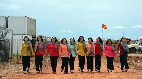 70 năm lực lượng mũ nồi xanh Liên Hiệp Quốc - kỳ cuối: Sự tham gia của Việt Nam - Ảnh 4. 70 năm lực lượng mũ nồi xanh Liên Hiệp Quốc - kỳ cuối: Sự tham gia của Việt Nam - Ảnh 4.
