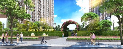 Imperia Sky Garden chính thức mở bán sau khi hoàn thành cất nóc - Ảnh 2. Imperia Sky Garden chính thức mở bán sau khi hoàn thành cất nóc - Ảnh 2.