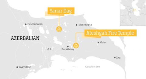 Khám phá những ngọn lửa bất diệt ở Azerbaijan - Ảnh 8. Khám phá những ngọn lửa bất diệt ở Azerbaijan - Ảnh 8.